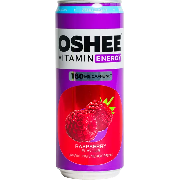OSHEE ENERGY DRINK RASPBERRY - Energiajuomat - 5905868421378 - 1