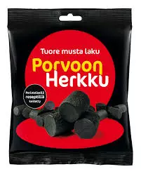 PORVOON HERKKU TUORE MUSTA LAKU 230G - Karkit - 6420295007258 - 1