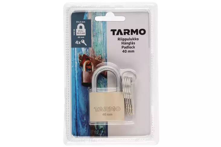 RIIPPULUKKO 40MM TARMO - Muut työkalut - 6410413170148 - 1