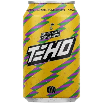 TEHO TEHO LIME-PASSION0,33L OLVI - Energiajuomat - 6419800120988 - 1