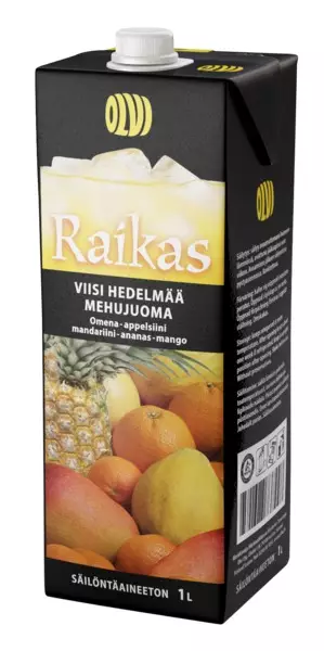 VIISIHEDELMÄÄMEHUJUOMA OLVI - Mehut - 6419800140078 - 1