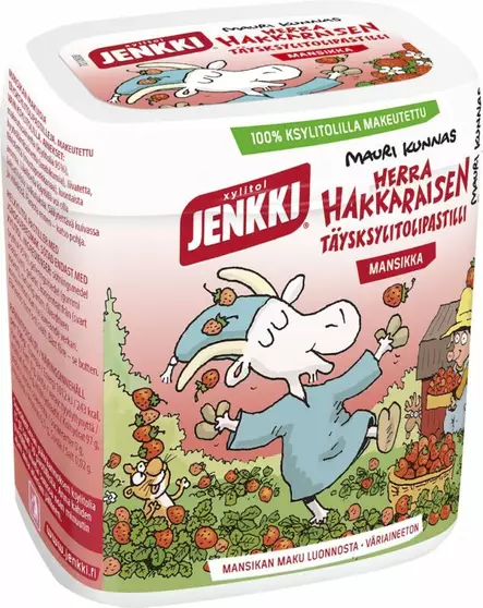 HERRA HAKKARAINEN MANSIKKAPASTILLIRASIA - Karkit - 6420256013649 - 1