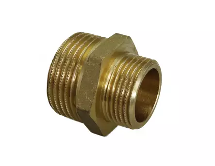 SUPISTUSKAKSOISNIPPA 1"-3/4" MESSINKI - LVI-putkiliittimet ja tarvikkeet - 6438140055019 - 1