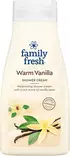 FAMILY FRESH WARM VANILLA SHOWER 500ML - Shampoot ja hoitoaineet - 7310617311349 - 1