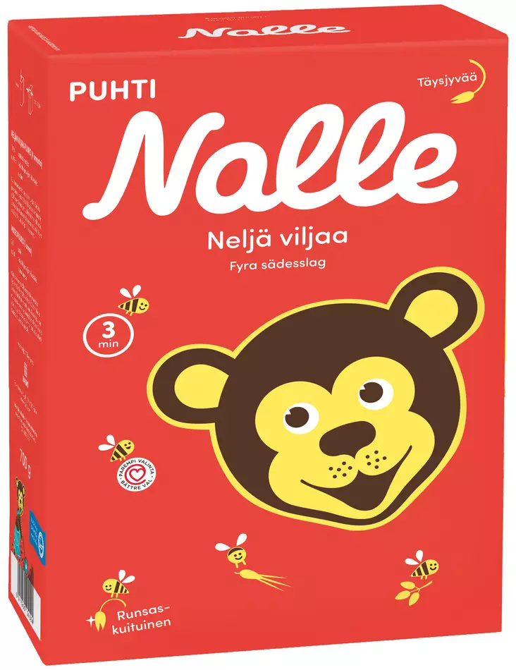 4- VILJANHIUTALE NALLE 700G - Muut elintarvikkeet - 6416597114619 - 1