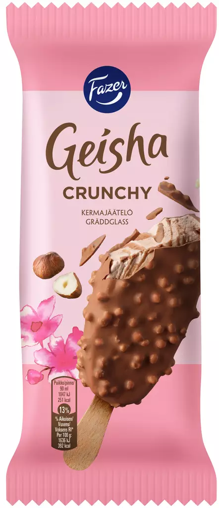 GEISHA CRUNCHY PUIKKO - Jäätelötikut - 6430064407899 - 1