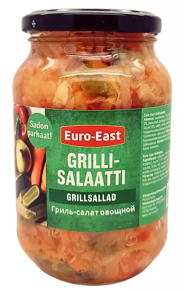 GRILLISALAATTI EURO-EAST - Vihannessäilykkeet - 6430044380709 - 1