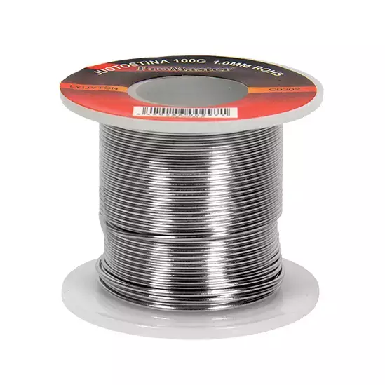 JUOTOSTINA 50G 1.0MM ROHS - Sähkön asennus - 6420286892009 - 1