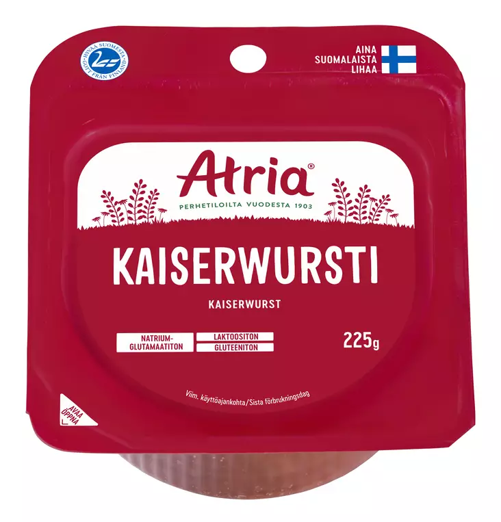 KAISERVURST ATRIA 225G - Leivänpäälliset / Leikkeleet - 6407870072429 - 1