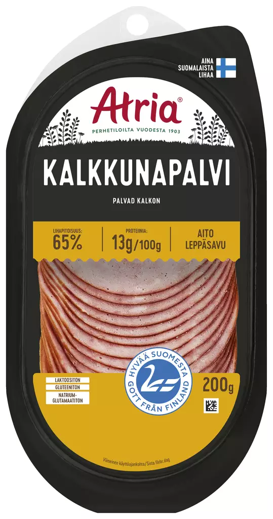 KALKKUNAPALVI ATRIA - Leivänpäälliset / Leikkeleet - 6407800025679 - 1