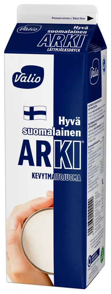 KEVYT ARKI MAITOJUOMA VALIO - Maito ja kerma - 6408430000449 - 3