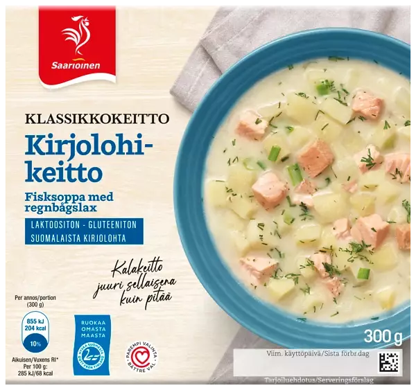 KIRJOLOHIKEITTO SAARIOINEN - Mikroateriat - 6412000031849 - 2