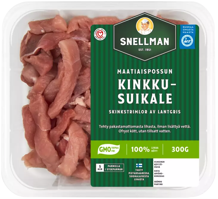 MAATIAISPOSSUN KINKKUS 300G SNELLMAN - Sianliha - 6409620014369 - 1