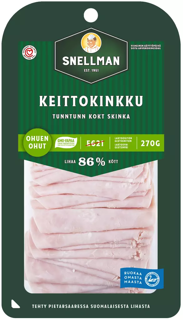 OHUEN OHUT KEITTOKINKKU 270G - Leivänpäälliset / Leikkeleet - 6409620007569 - 1