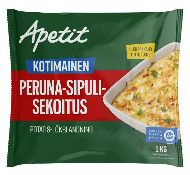 PERUNA SIPULISEKOITUS 1KG - Perunapakasteet - 6430104924409 - 1