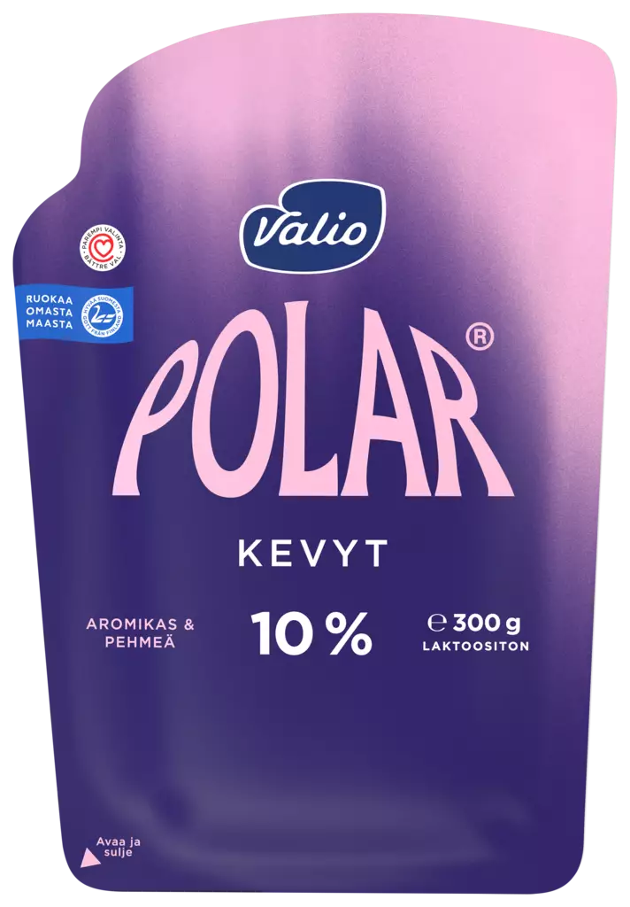 POLAR 10% 300G VALIO - Höylättävät ja viipaloidut juustot - 6408430337989 - 1