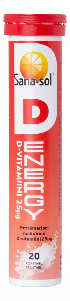 SANA-SOL D-ENERGY PORETABLETTI - Vitamiinit - 5702071388029 - 1