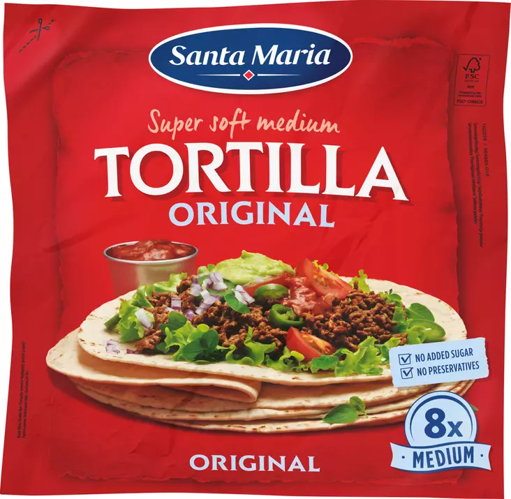 SANTA MARIA SOFT TORTILLA 320G - Muut elintarvikkeet - 7311311020599 - 1