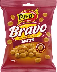 SOURCREAM&SWEETCHILI NUTS TAFFEL 150G - Sipsit ja snacksit - 6410380032029 - 1