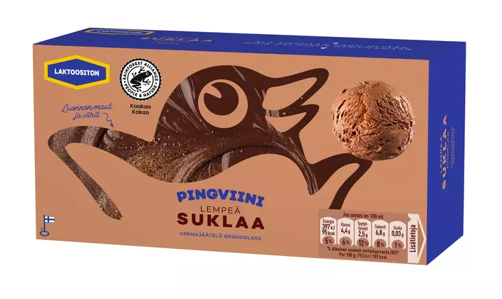 SUKLAA LAKTOOSITON 1L VALIO - Jäätelöpakkaukset - 6430064401439 - 1