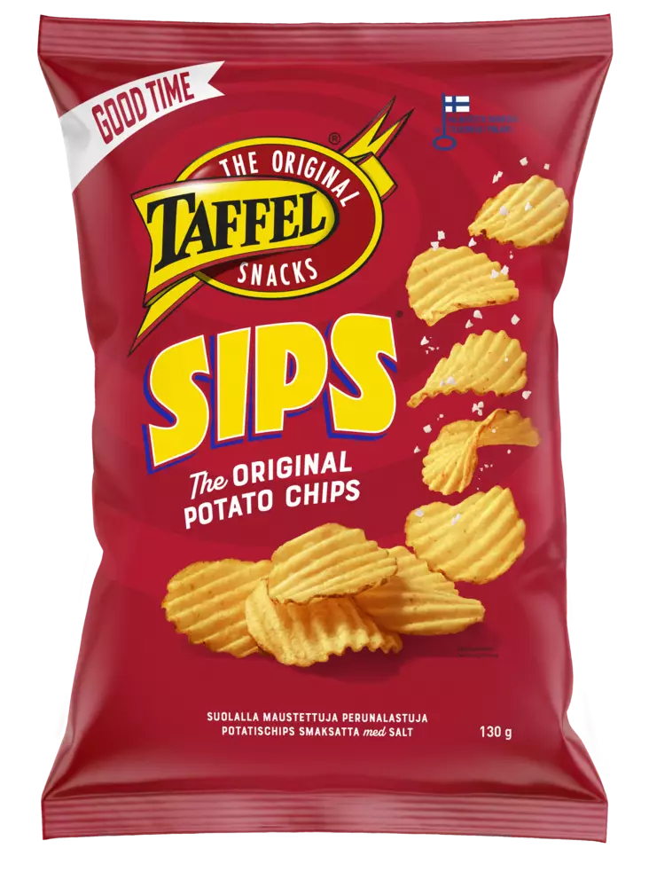 TAFFEL SIPS 130G - Sipsit ja snacksit - 6410380052249 - 1