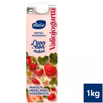 VALIOJUGURTTI LUONNONMAKEA METSÄMANS 1KG - Jogurtit - 6408430401529 - 1