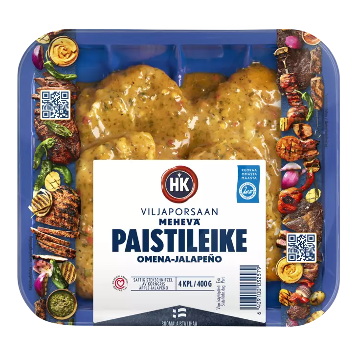 VILJAPORSAAN PAISTILEIKE OMENA JALOPENO - Sianliha - 6409100032579 - 1